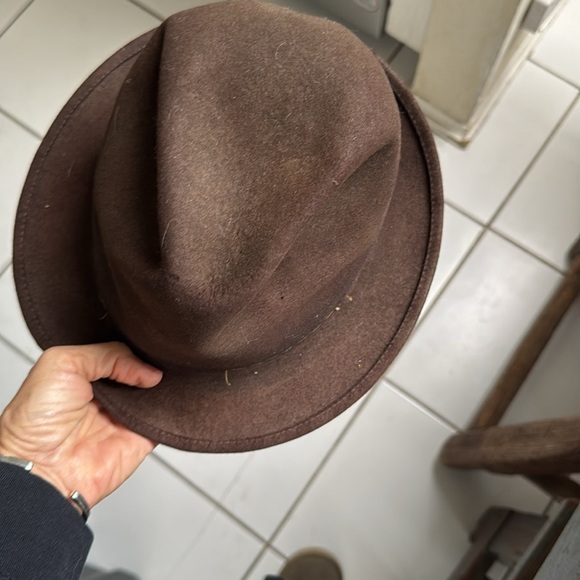 Vintage Stetson brown hat main image 6